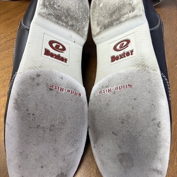 Dexter Men’s Bowling Shoes• Slide-Rite Soles  • Size: Men’s 12 Medium - Picture 7 of 7